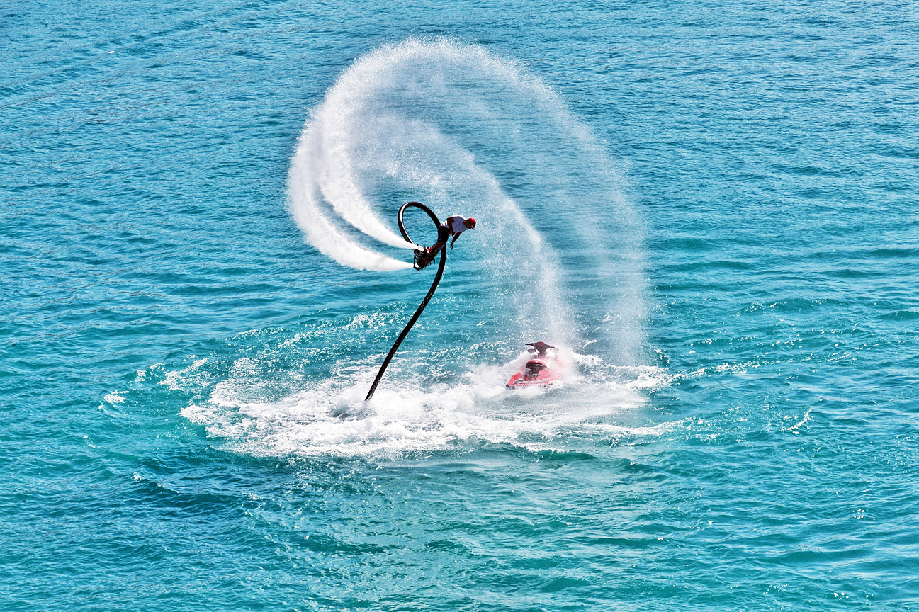 Fly Board трюки